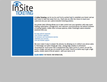 Tablet Screenshot of insiteticketing.com